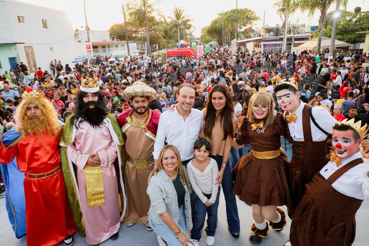 Celebra Alcalde JM Unánue a más de 3 mil personas por el Día de Reyes