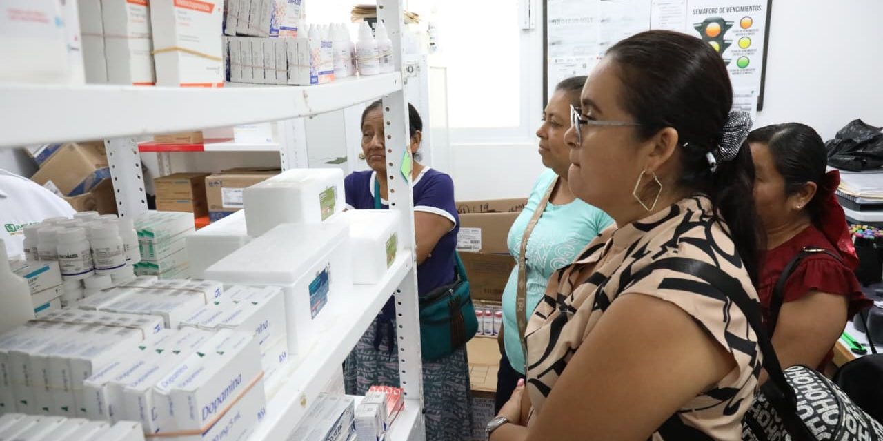 Primer Informe: Rocío Nahle cumple con abasto de medicamentos y amplía la atención médica
