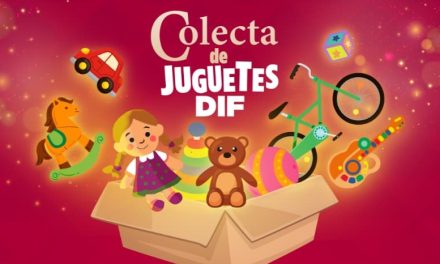 Invita DIF estatal a sumarse a la colecta Tu Juguete, Su Sonrisa; hasta el 02 de enero