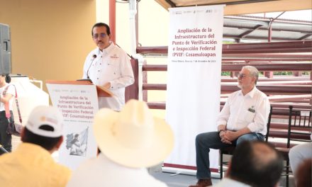 SADER y SEDARPA inauguran Punto de Verificación ganadera