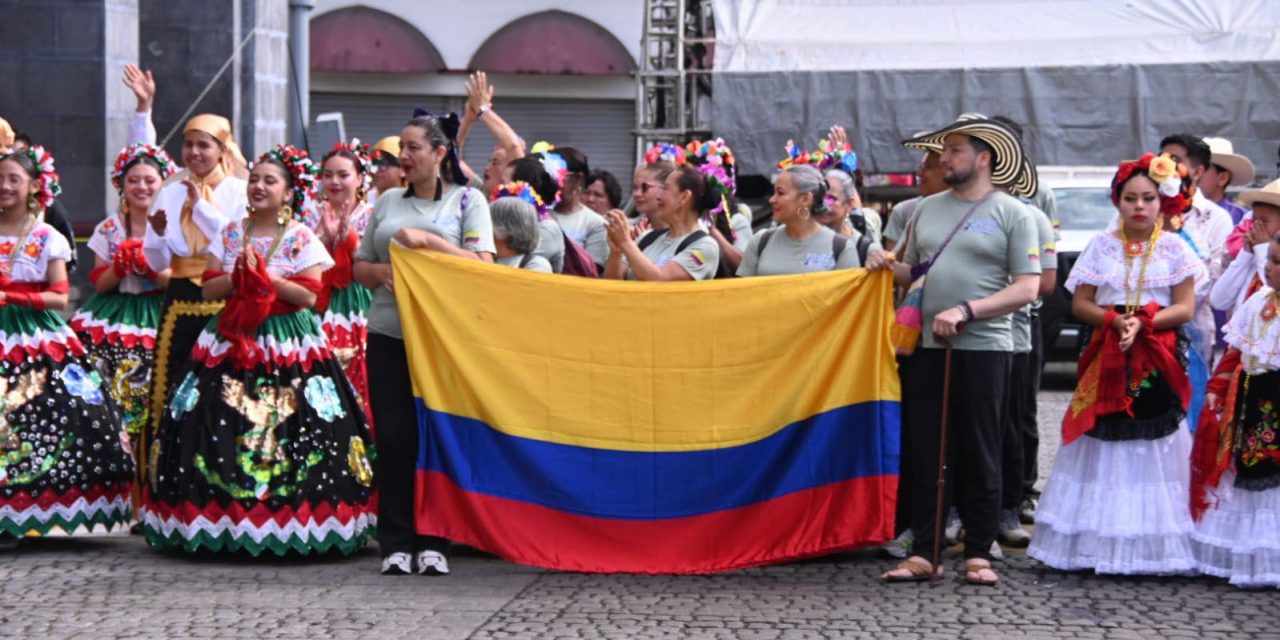 Ayuntamiento de San Andrés Tuxtla da bienvenida a bailarines del Festival Internacional del Folklore «Vive San Andrés» 2026