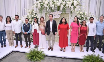 Ciento doce parejas se dieron el «Sí” en Bodas Colectivas de San Andrés Tuxtla