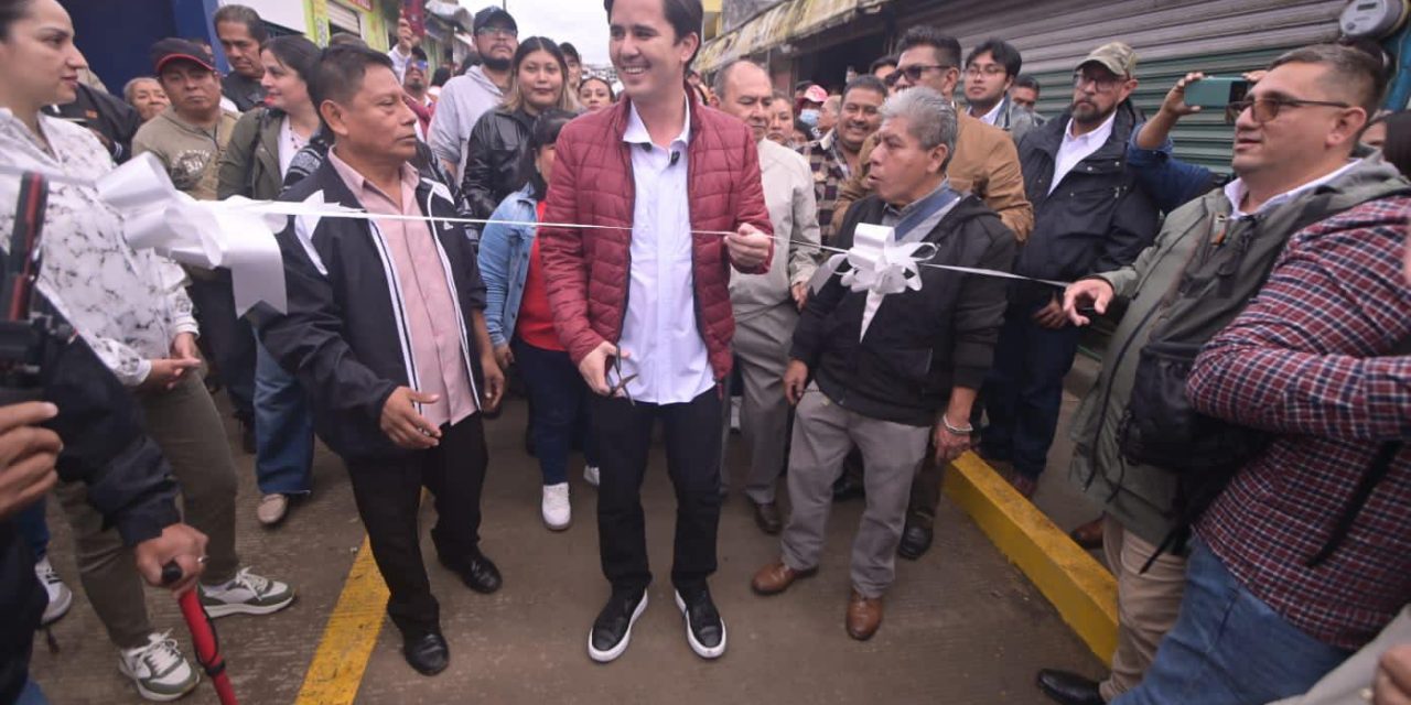 Gobierno de San Andrés Tuxtla abre la circulación de calles del mercado 5 de febrero