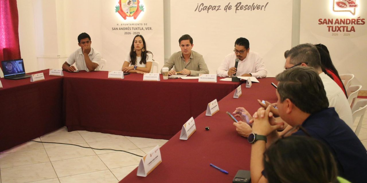 San Andrés Tuxtla comprometido con la transparencia y rendición de cuentas: RFM