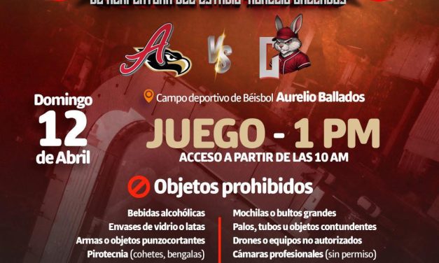 Próximo domingo «Encontronazo» en el Aurelio Ballados de San Andrés Tuxtla