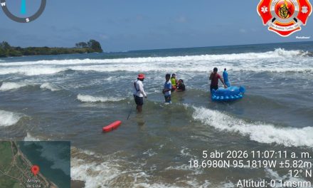 Saldo blanco en playas de San Andrés Tuxtla durante días santos: PC Municipal